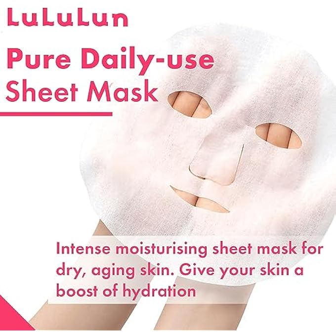 Lululun PRECIOUS CLOTH MASKS FACE - DEEP MOISTURISING FACE MASK SET - DAILY USE MASK FACE - FACE MASK WOMEN WITH ACACIA FLOWER HONEY - FACE MASK (32 SHEETS) - Image 3